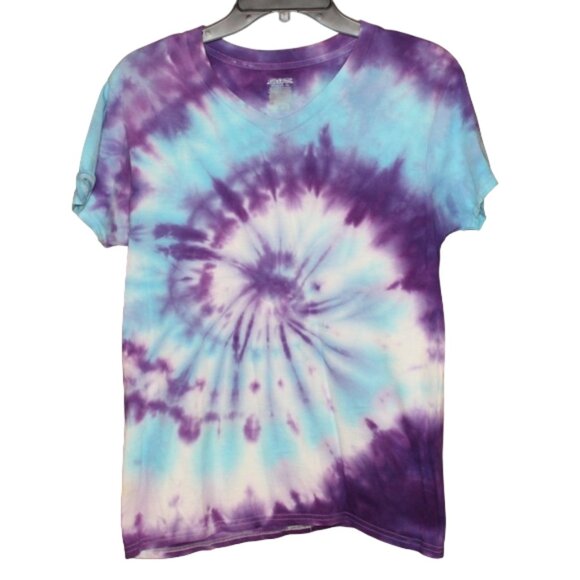 Gildan Hand Tie Dye T-Shirt - Picture 1 of 7